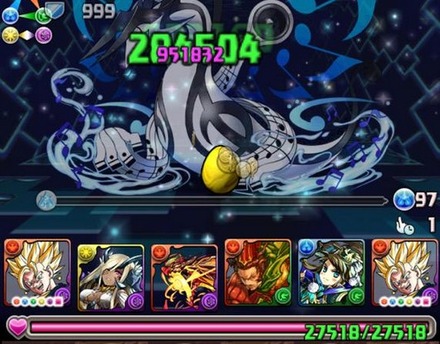 レジェロンテ降臨ノーコン攻略パーティ7
