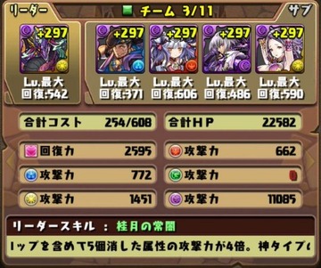 ミル降臨挑戦パーティ10
