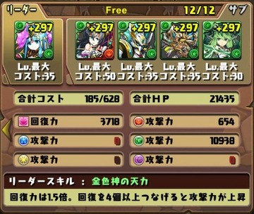 タケミカヅチ降臨挑戦パーティ5