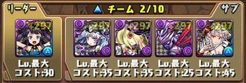 コシュまる杯β挑戦パーティ6