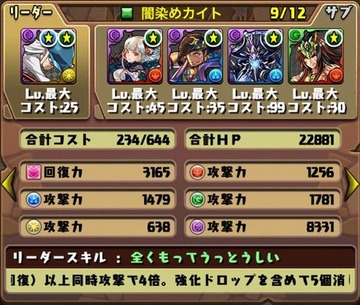 デウスエクスマキナ降臨挑戦パーティ15