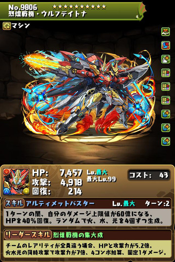 ウルフデイトナ