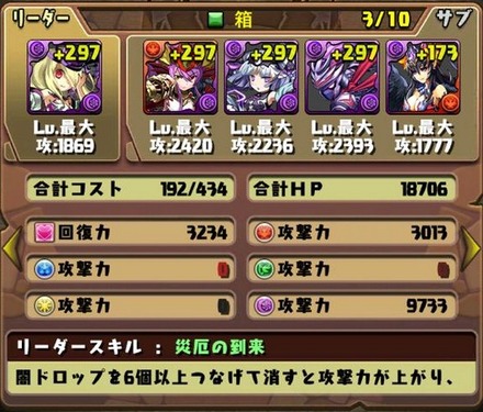 アーミル降臨挑戦パーティ12
