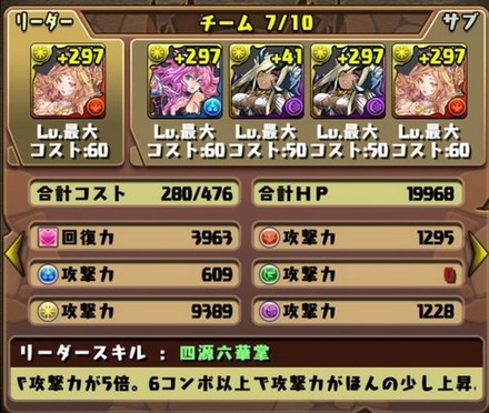 インディゴ降臨挑戦パーティ2