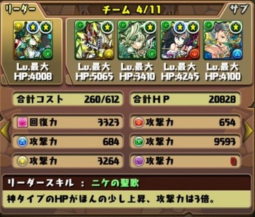 ヨルムンガンド降臨挑戦パーティ3