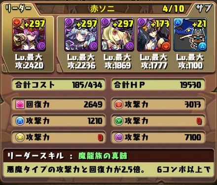 アーミル降臨挑戦パーティ13