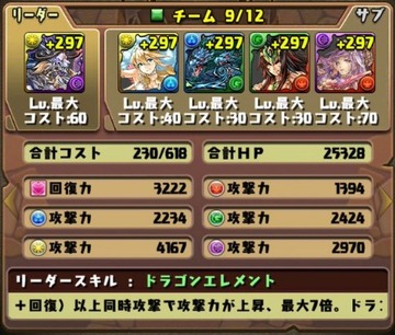 ミル降臨挑戦パーティ3