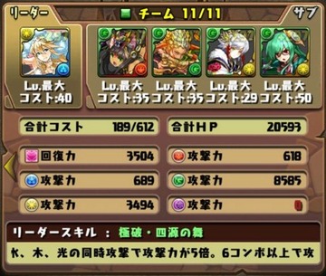 ヤマツミ降臨挑戦パーティ9