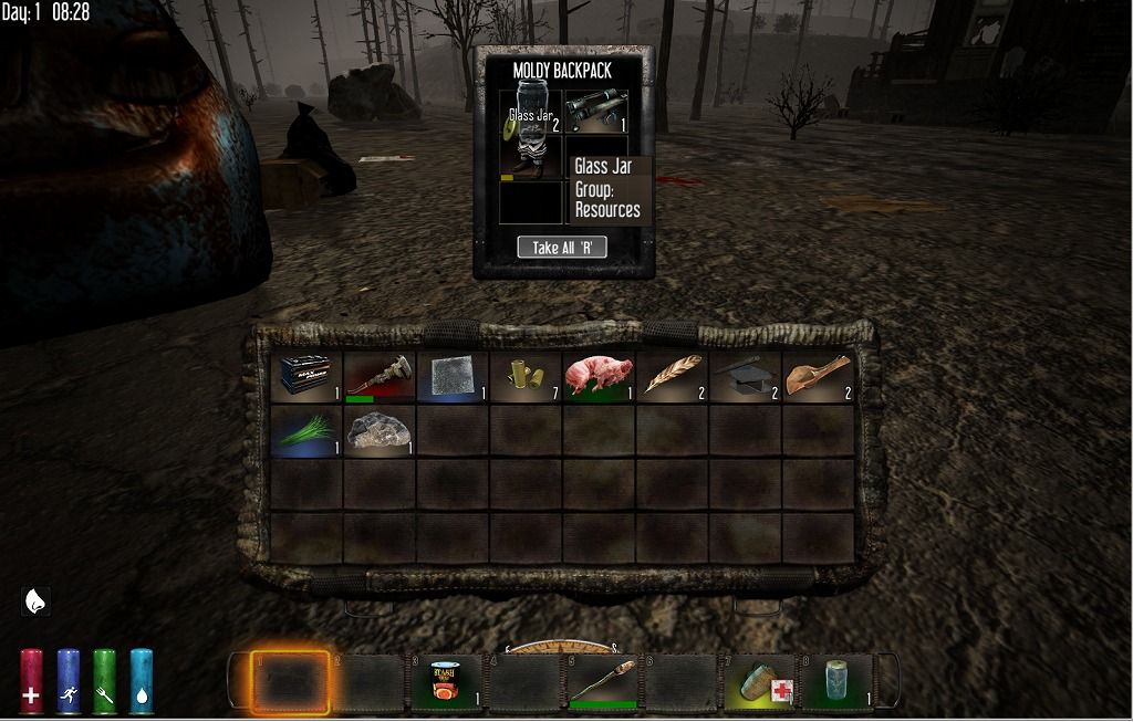 Steamでセールやってた 7days To Die 遊んでみたレビュー その1 マインクラフトとは比較してすっかり別物 隠れ家探しに奮闘 興奮 プンバー リポート