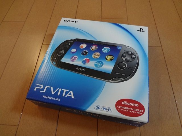 PlayStation Vita(PCH-1100 AA01)買った！ : 初☆日本生活