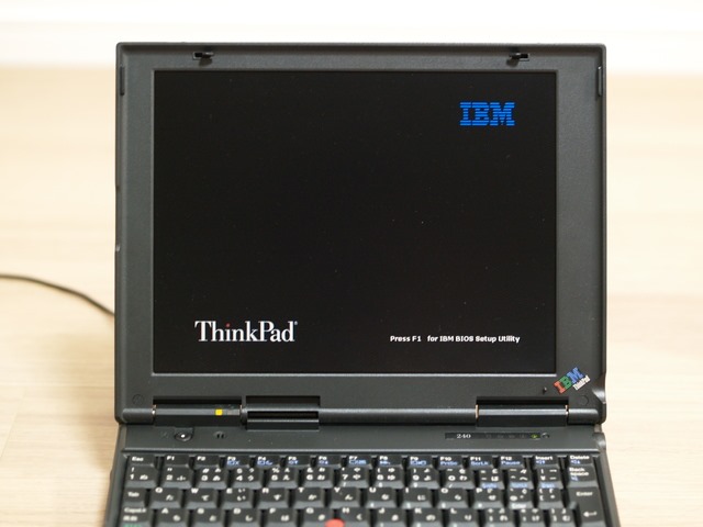 IBM Thinkpad 240 希少品 ThinkPad 240 2609-35J IBM | インバースネット株式会社