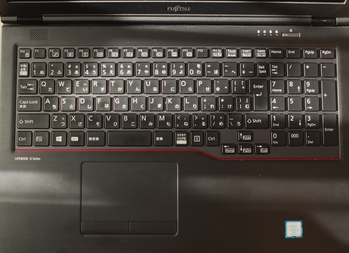 LifeBook U757/R (1,400円のジャンク) : 小さいって事は・・・