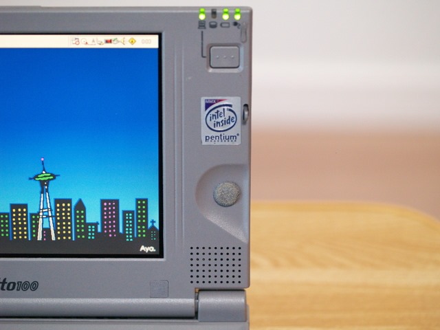 ジャンクのLibretto100レビューとHDD交換 : 小さいって事は・・・