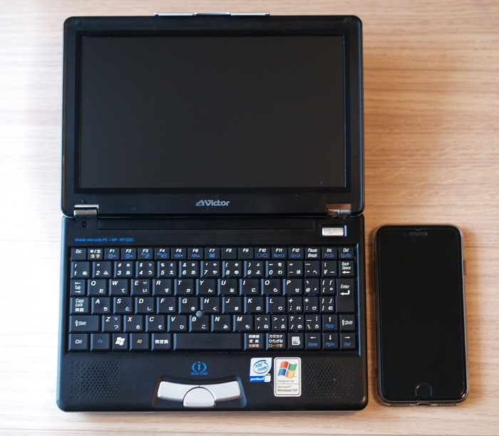 Victor InterLink XP(MP-XP7220)のジャンクを手に入れてみました