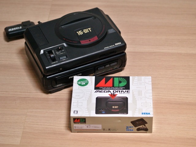 【動作確認済】SEGA メガドライブ ミニW（HDMI、USBケーブル無し） メガドライブミニを買ってみたので、いろんなモニターで映してみました。 :