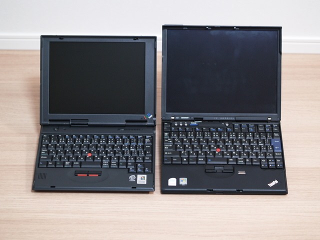 IBM ThinkPad 240を簡単にレビュー : 小さいって事は・・・