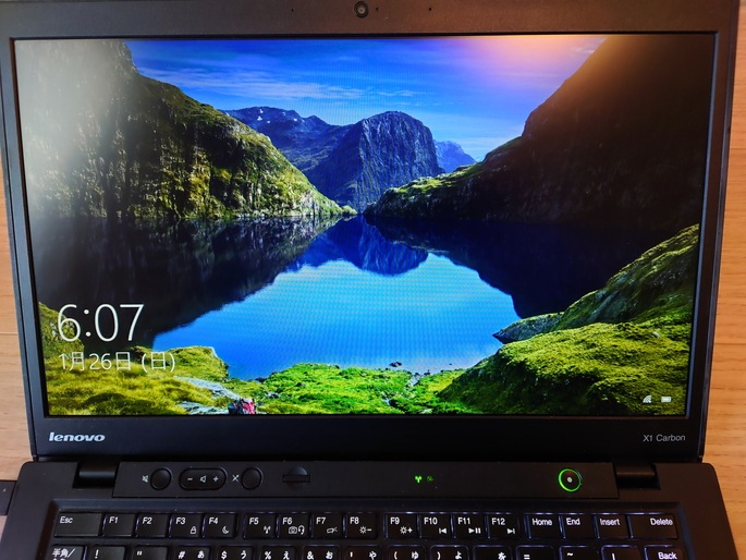 ThinkPad X1 Carbon 初代(3,900円ジャンク) : 小さいって事は・・・