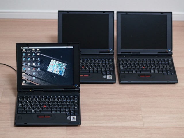 IBM ThinkPad 240を簡単にレビュー : 小さいって事は・・・