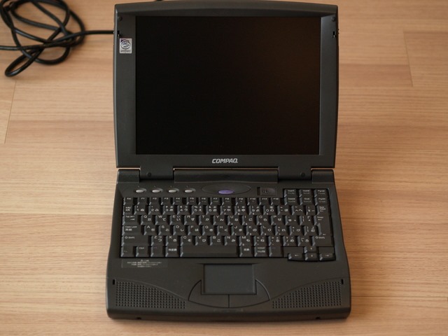 COMPAQ ARMADA 1590DTのセットアップ : 小さいって事は・・・