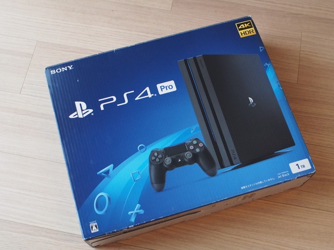 PlayStation4 Pro(CUH7100)を購入しました。 : 小さいって事は・・・