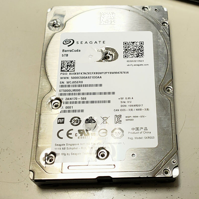 シーゲート ST5000LM000 2.5インチ 5TB 使用少 Amazon.com: Seagate BarraCuda 5TB Internal Hard Drive HDD