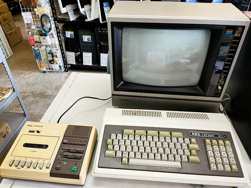 NEC PC-8001 過去最古の修理品 : リサイクルパソコンビーグル 代表ブログ