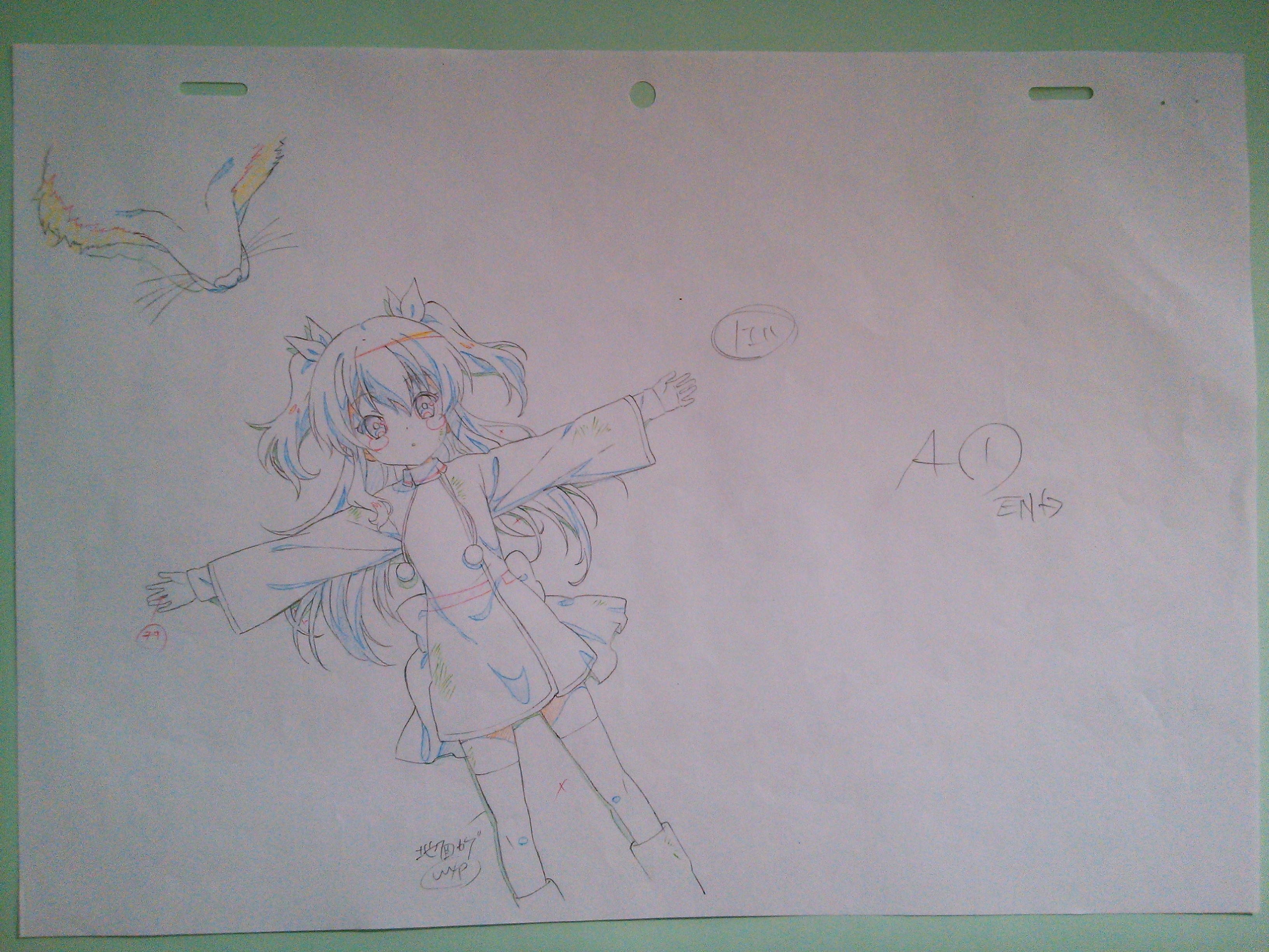 天体のメソッド 生原画 ノエル