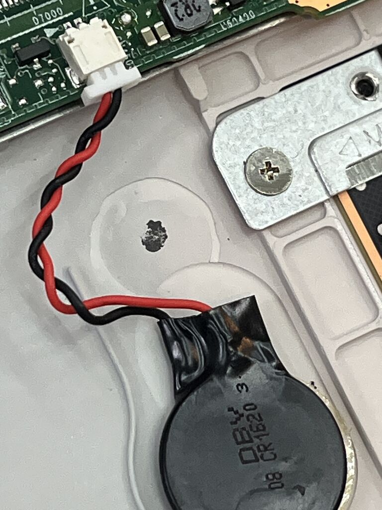 HP ProBook 635 Aero G7 (BIOS起動未確認) CMOS電池切れで起動が不安定に｜修理事例（HP ProBook 635 Aero G7