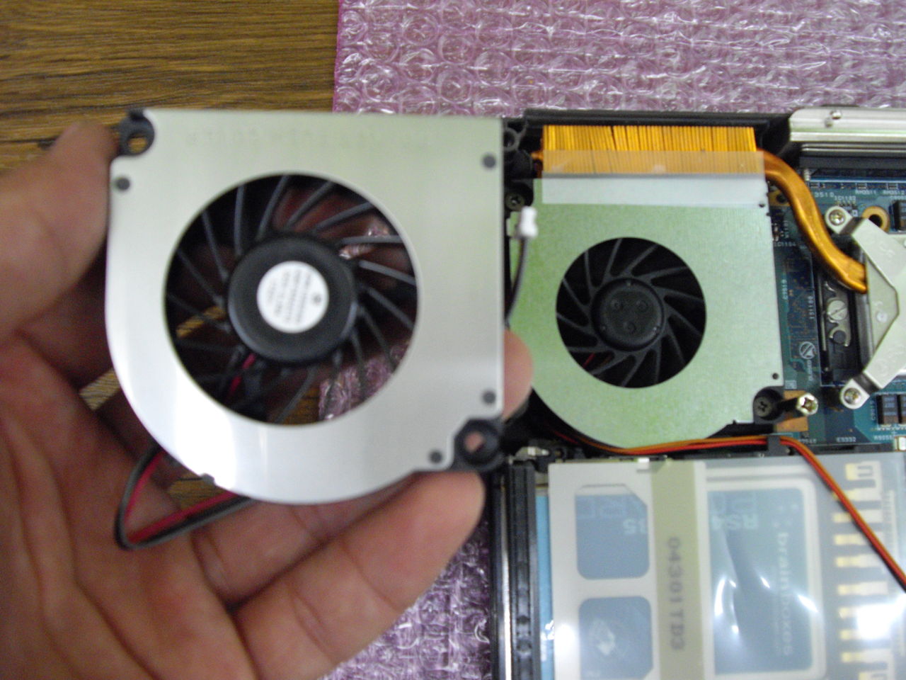 Amazon.com: LANDALANYA Replacement CPU+GPU Cooling Fan for