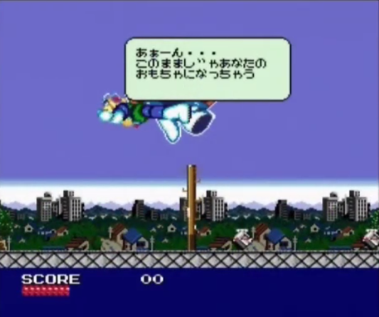 珍品 ナムコ 超絶倫人ベラボーマン PCエンジン 短冊ポスター 超絶倫人