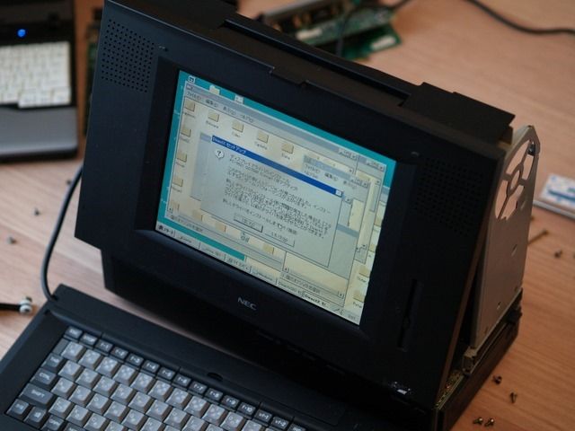 ウィンドウズパソコンNEC PC-9821 Cr13 デスクトップ オンラ