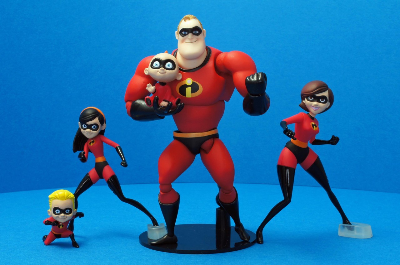 ４３回目 ｍｒ インクレディブル ピクサーフィギュアコレクション ディズニーマジカルコレクション にんぎょうであそぼ