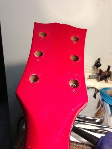 レスポールカスタム赤復活 平和なレジャーぶろぐ