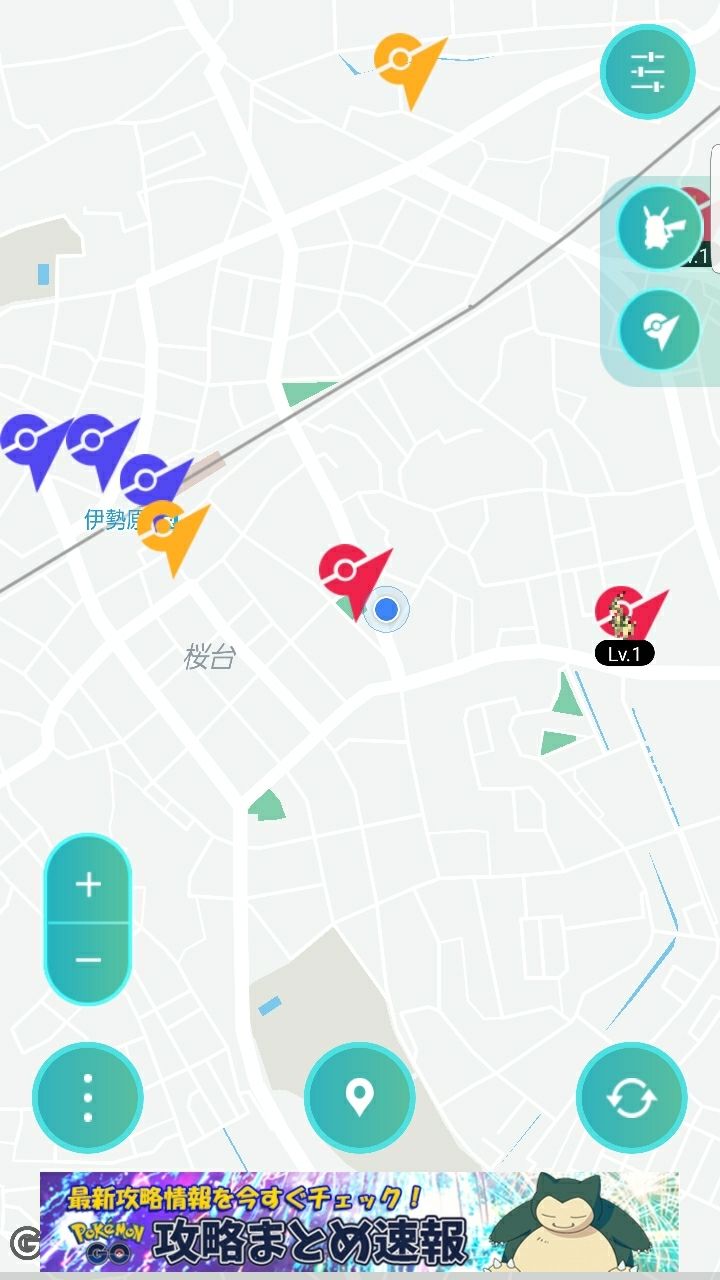 レベル上げの道のり 1秒マップほか ポケモンgo 詐欺士の戯言