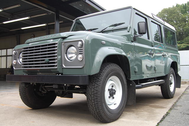 新車ディフェンダー ケスウイックグリーン : レンジャースがゆく～な