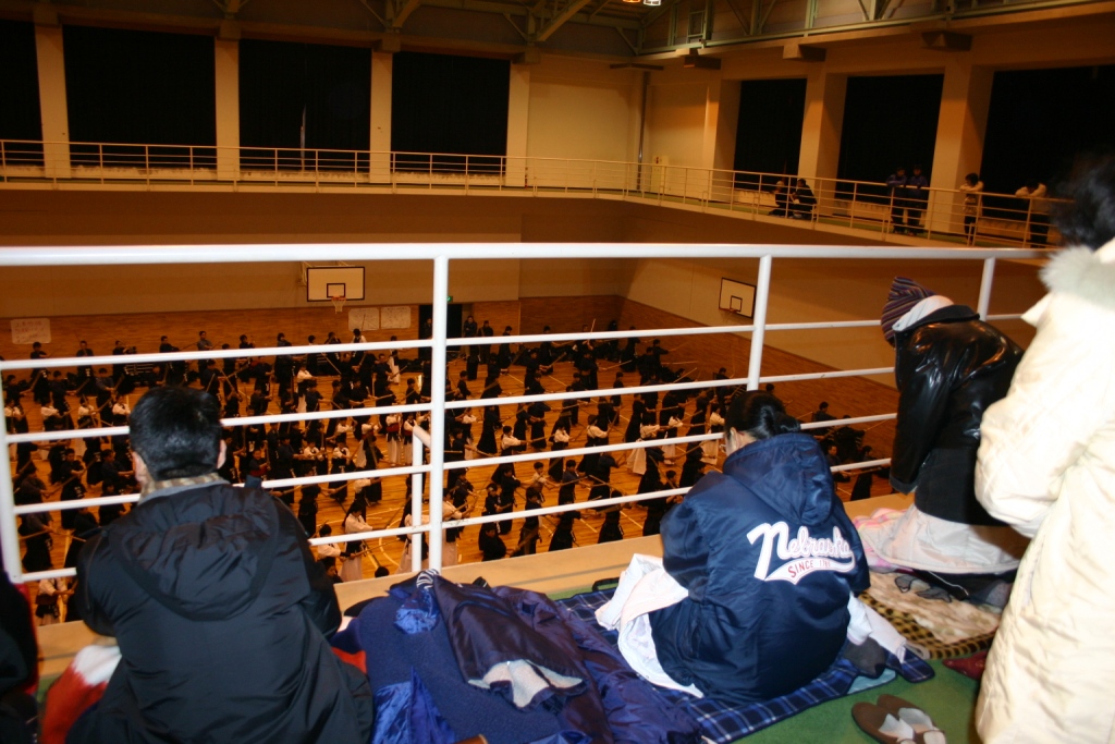 平成１８年埼玉大学剣道部寒稽古 4日目 主務日記