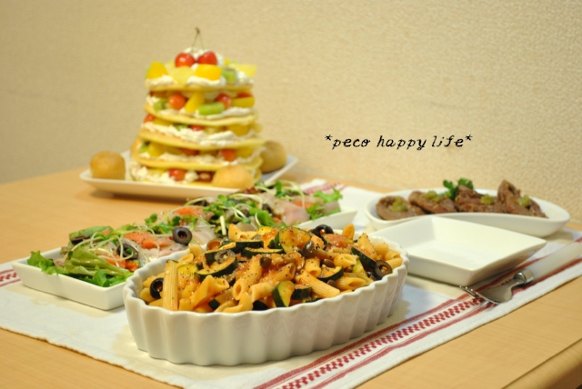 初の結婚記念日 7月11日仲が良い日ディナー Peco Happy Life