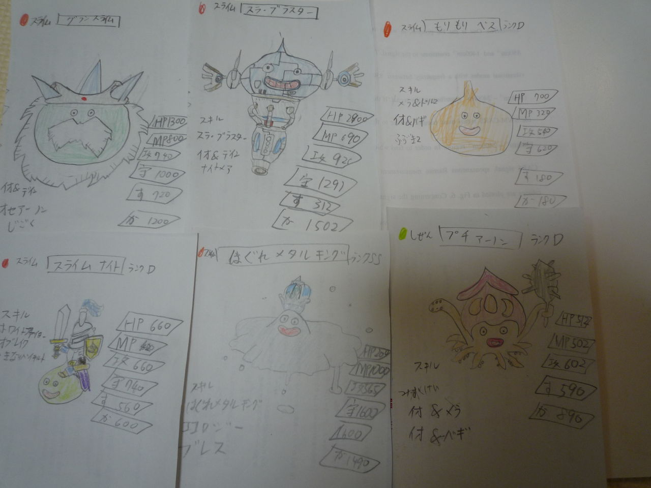 ドラゴンクエスト ドラクエ モンスターズ ジョーカー Dqmj イラスト モンスター 手書き 小学生 子供 絵 Lemon