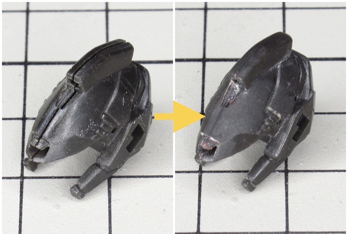 瞬間接着剤を使ったプラモの合わせ目消しのやり方