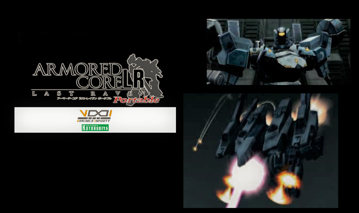 ARMORED CORE LAST RAVEN PORTABLE をプラモ使って攻略 PART20【ACLRP+ACVI】