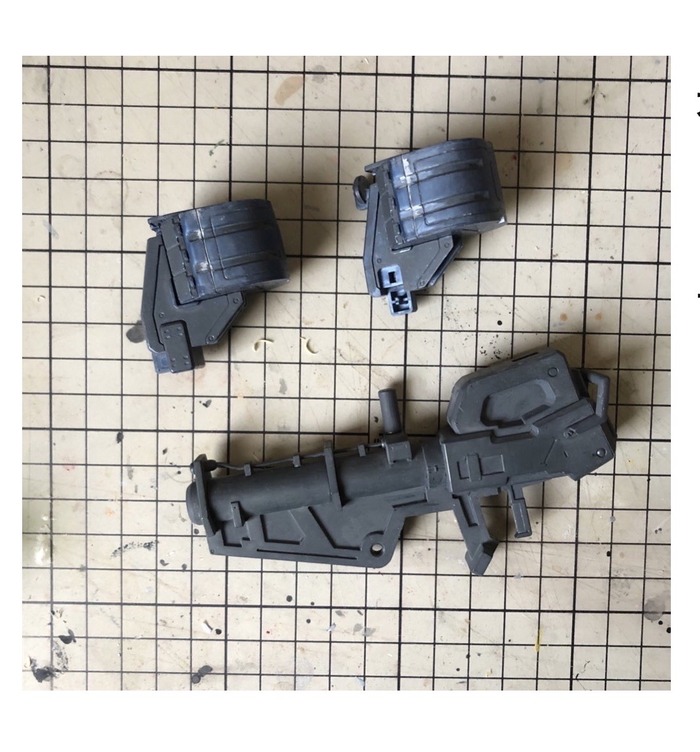 ガンメタセレナ製作　武器類
