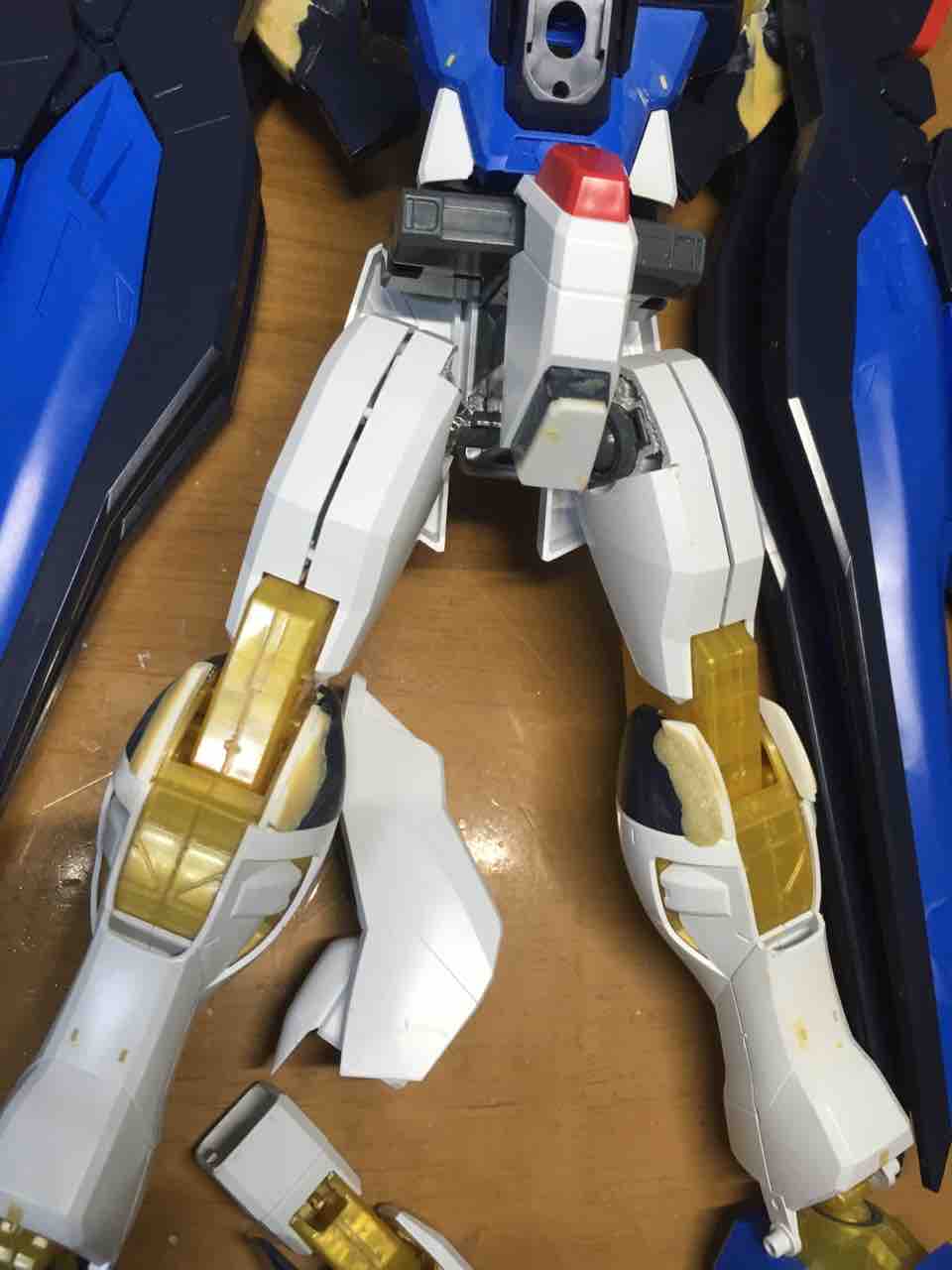プラモSOS 1/60ストライクフリーダムライトニングエディション編