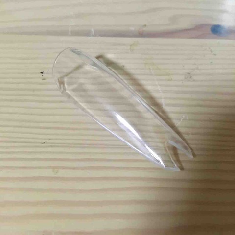 クリアーパーツを白化せずにきれいに切り出せる道具