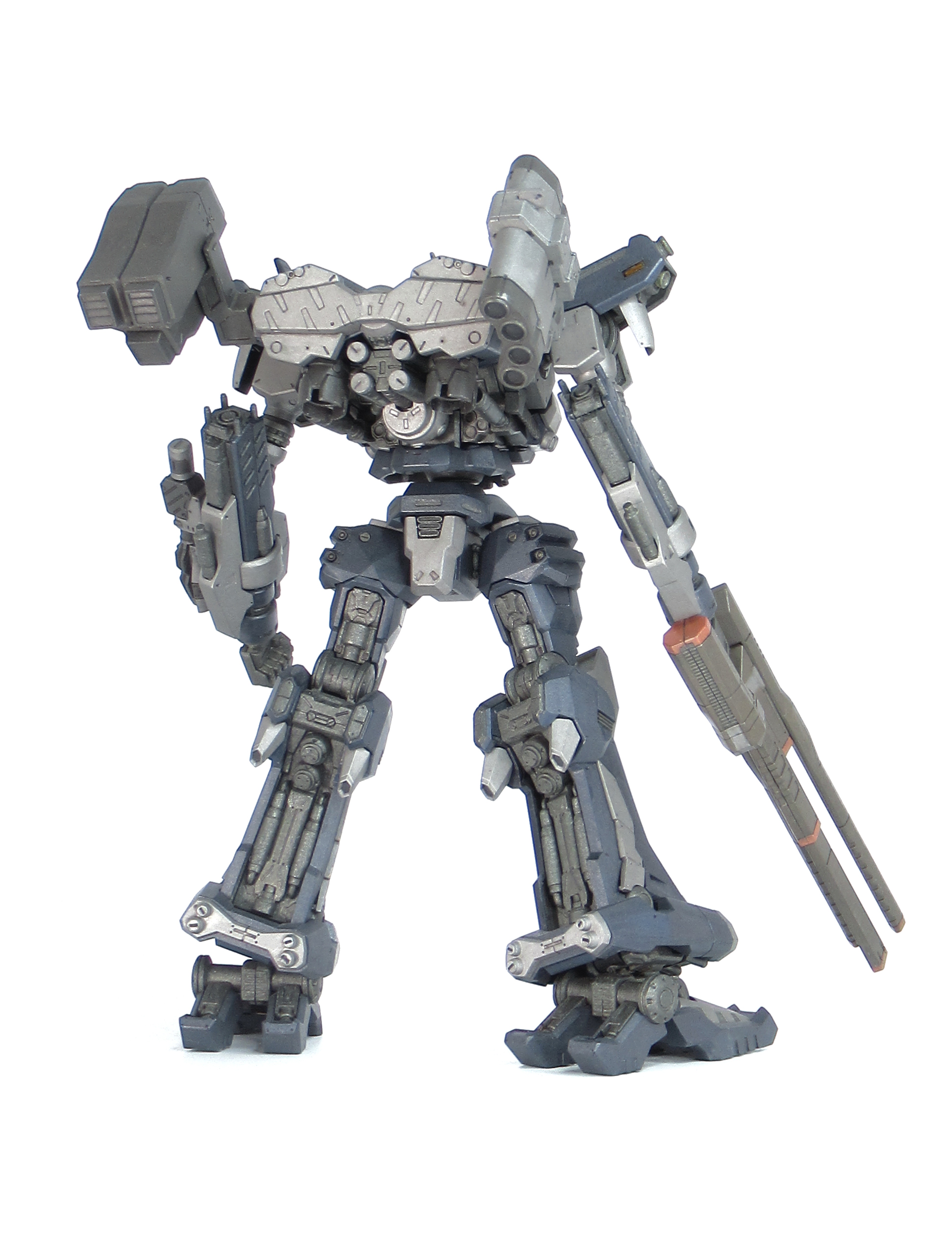 コトブキヤ　アーマードコア 完成品】コトブキヤ ACVI 1/72 クレストCR-C90-U3ブルーメタル版