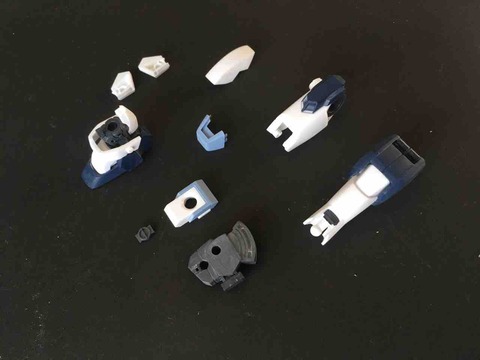 アオシマ 1/48アーバレスト 脚