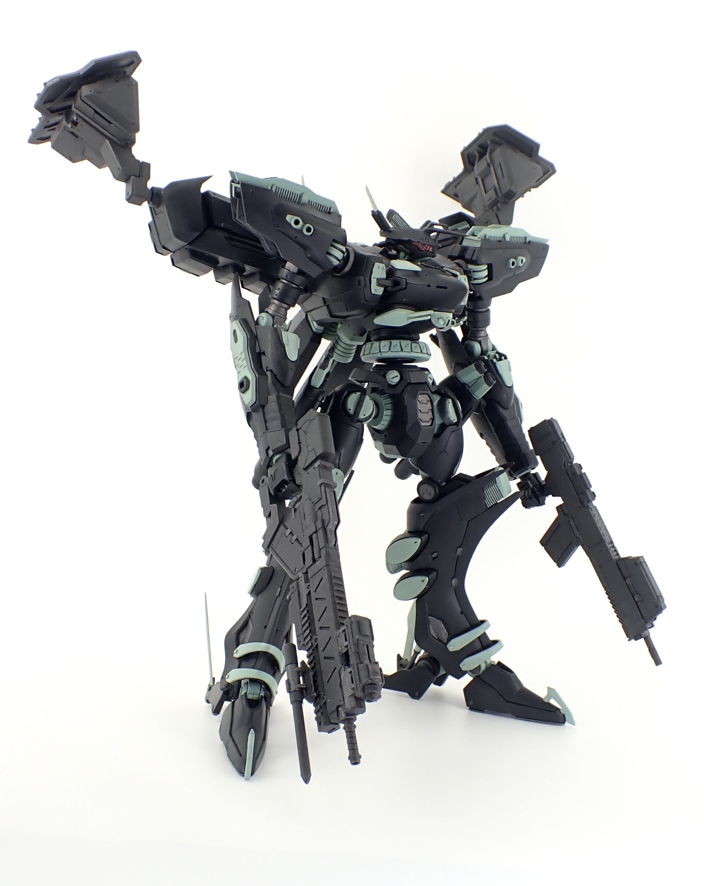 完成品】ラインアーク ホワイトグリント ガンメタver.（河森EXPO