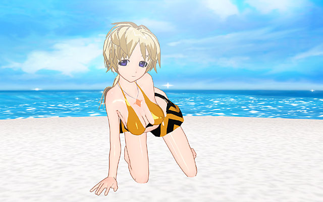 3dカスタム少女 インフィニット ストラトス シャルの水着追加 跳べないペガサスの徒然なる日々