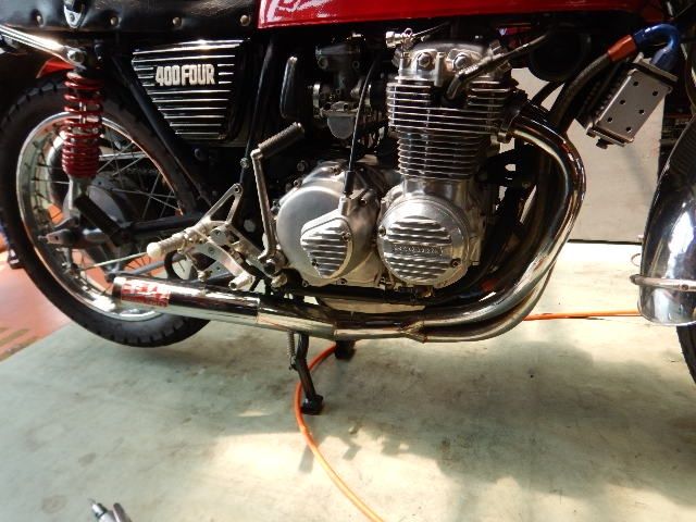 復刻ヨシムラマフラー中古品 : PeKeの「復活する日まで」CB400Four 復刻ヨシムラマフラー中古品 : PeKeの「復活する日まで」CB400Four