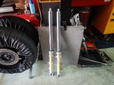 1号機火災フロントフォーク分解 (3)
