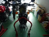 てんぷら号Fフォーク点検 (1)